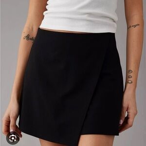 Zara Faux-Suede Mini Skort